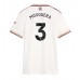 Arsenal Cristhian Mosquera #3 Tredjedrakt Dame 2025-26 Kortermet
